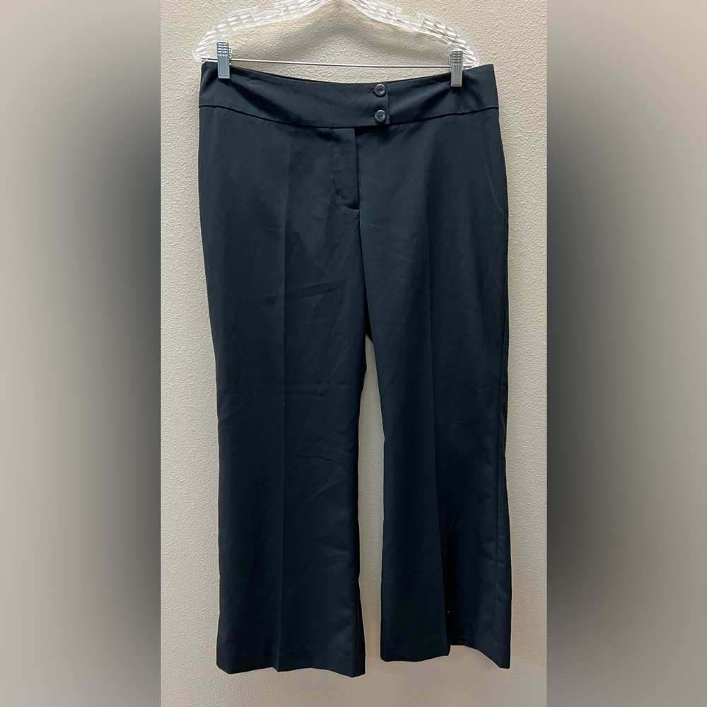 Chadwicks 14P Classic Black Wide-Leg Women's Dress Pants